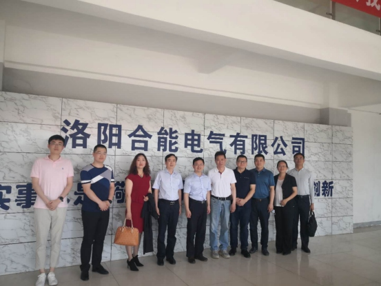谢胜率队赴洛阳考察招商 精准对接矿山机电控制设备产业